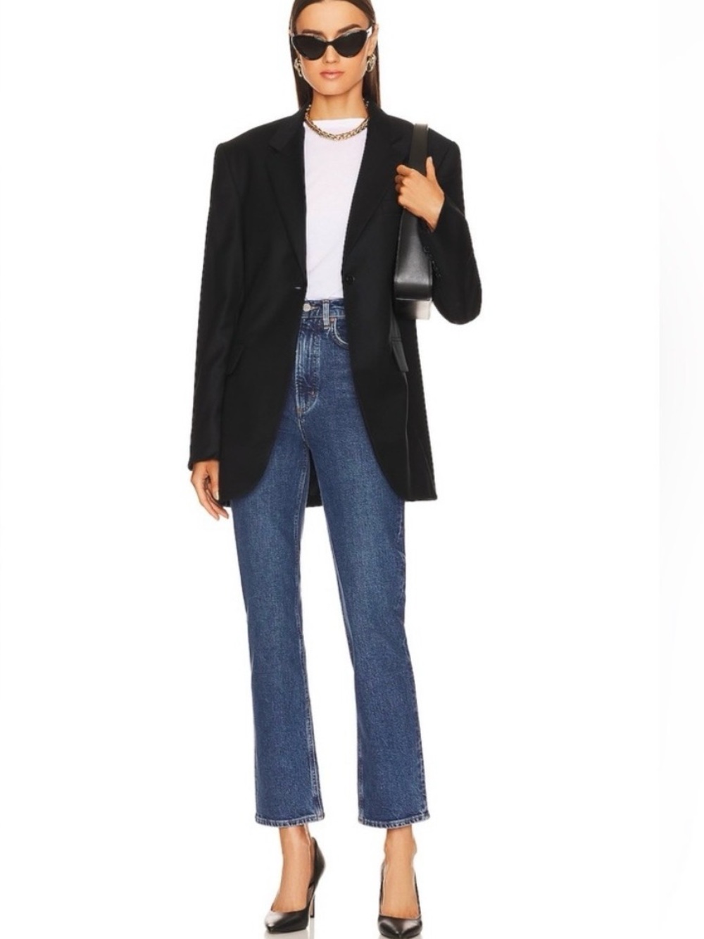 AGOLDE High Rise Stovepipe Jean